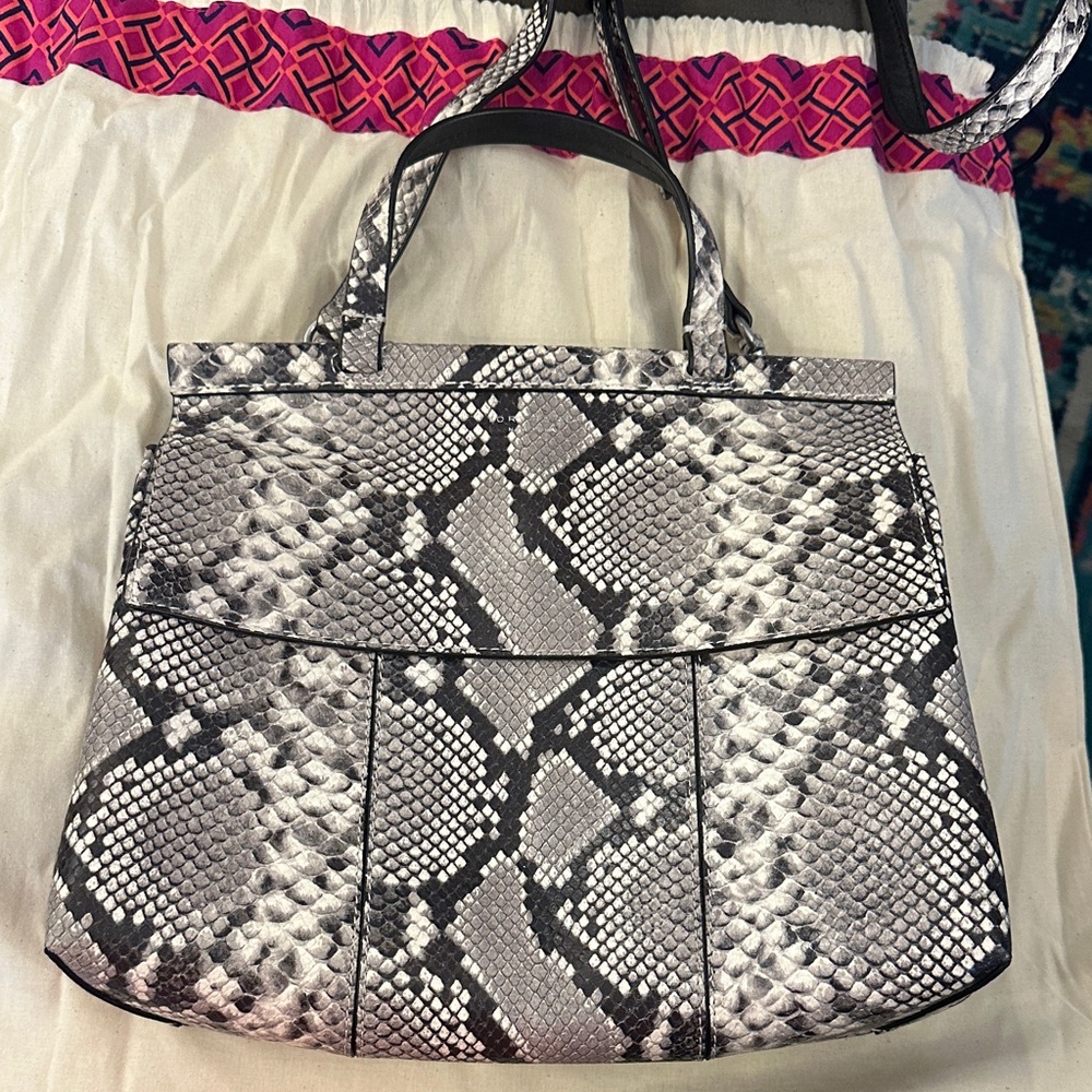 Authentic Tory Burch Snakeskin Pattern Women's Bag - image 1